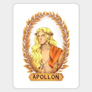 Apollo Greek God Classic Version Greek Mythology Magnet